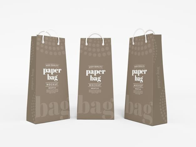 Paper Bag Packaging Mockup Psd