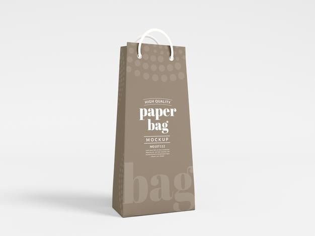 Paper Bag Packaging Mockup Psd