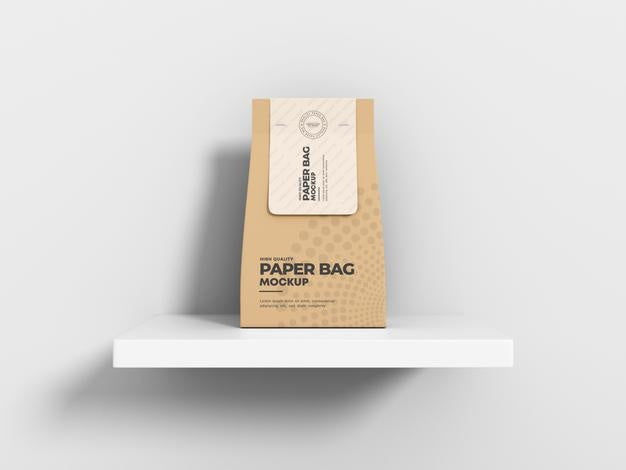 Paper Bag Packaging Mockup Psd