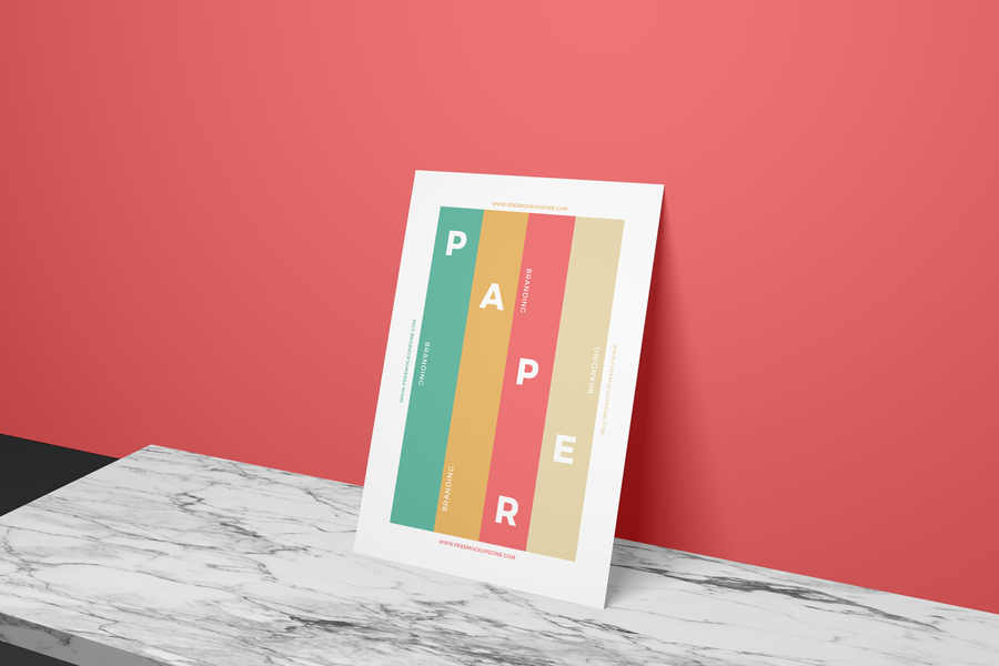 Paper Brand Mockup Psd