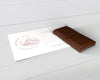 Paper Chocolate Info Card Mock-Up Psd