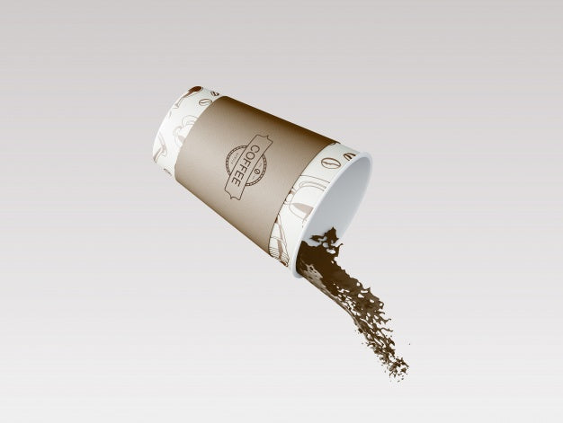 Paper Coffee Cup Mockup Psd