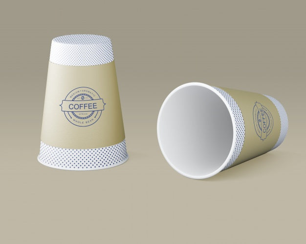 Paper Coffee Cup Mockup Psd