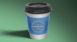 Paper Coffee Cup Mockup Psd