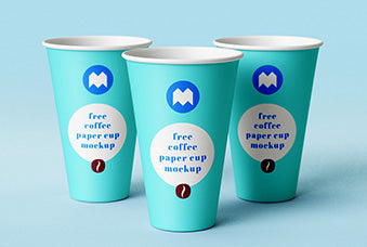 Paper Coffee Cup Mockup
