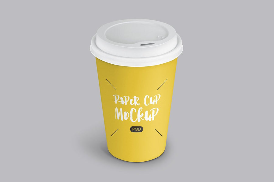 Paper Coffee Cup Mockup