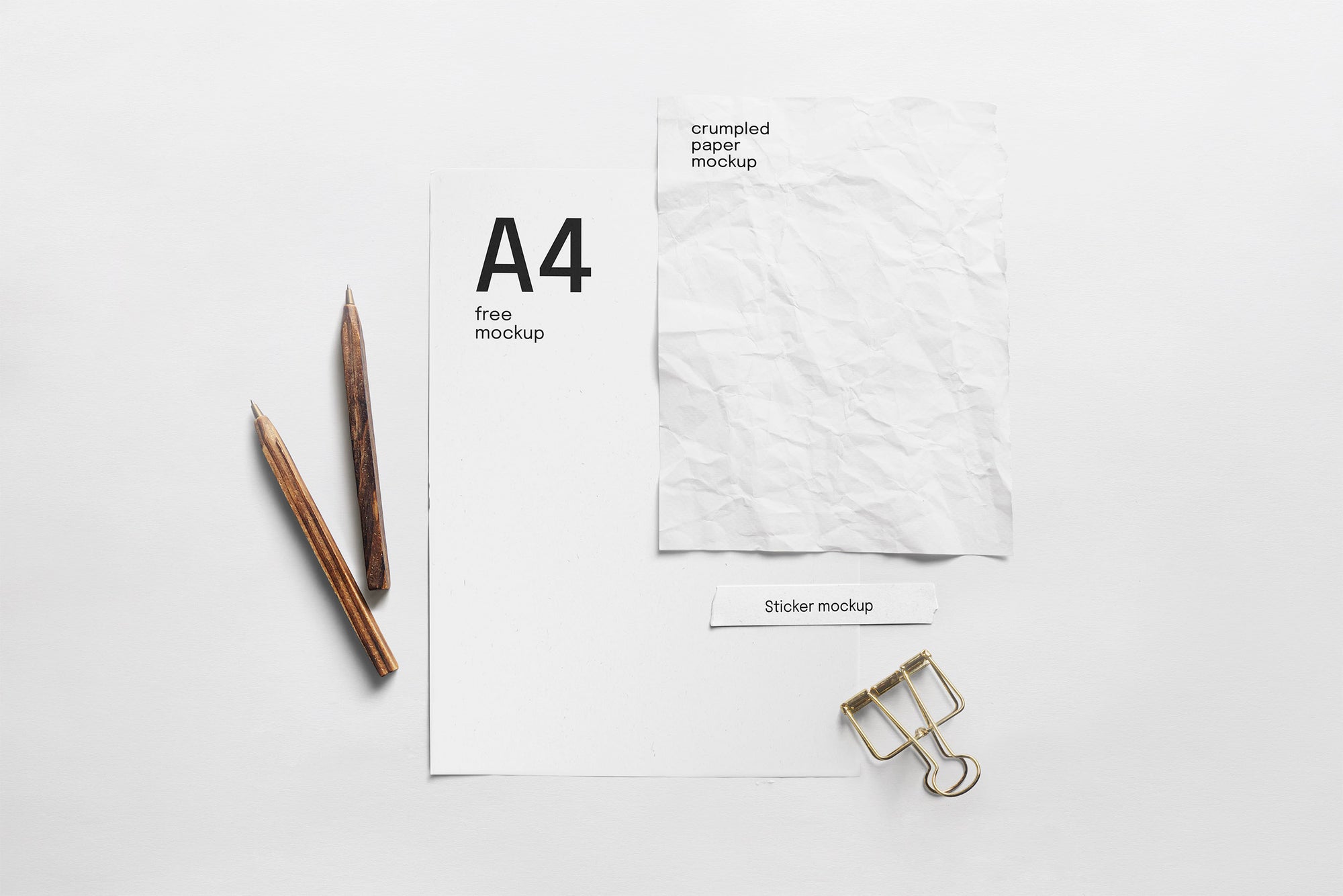Paper Composition Mockup