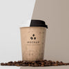 Paper Cup With Coffee Mock Up Psd