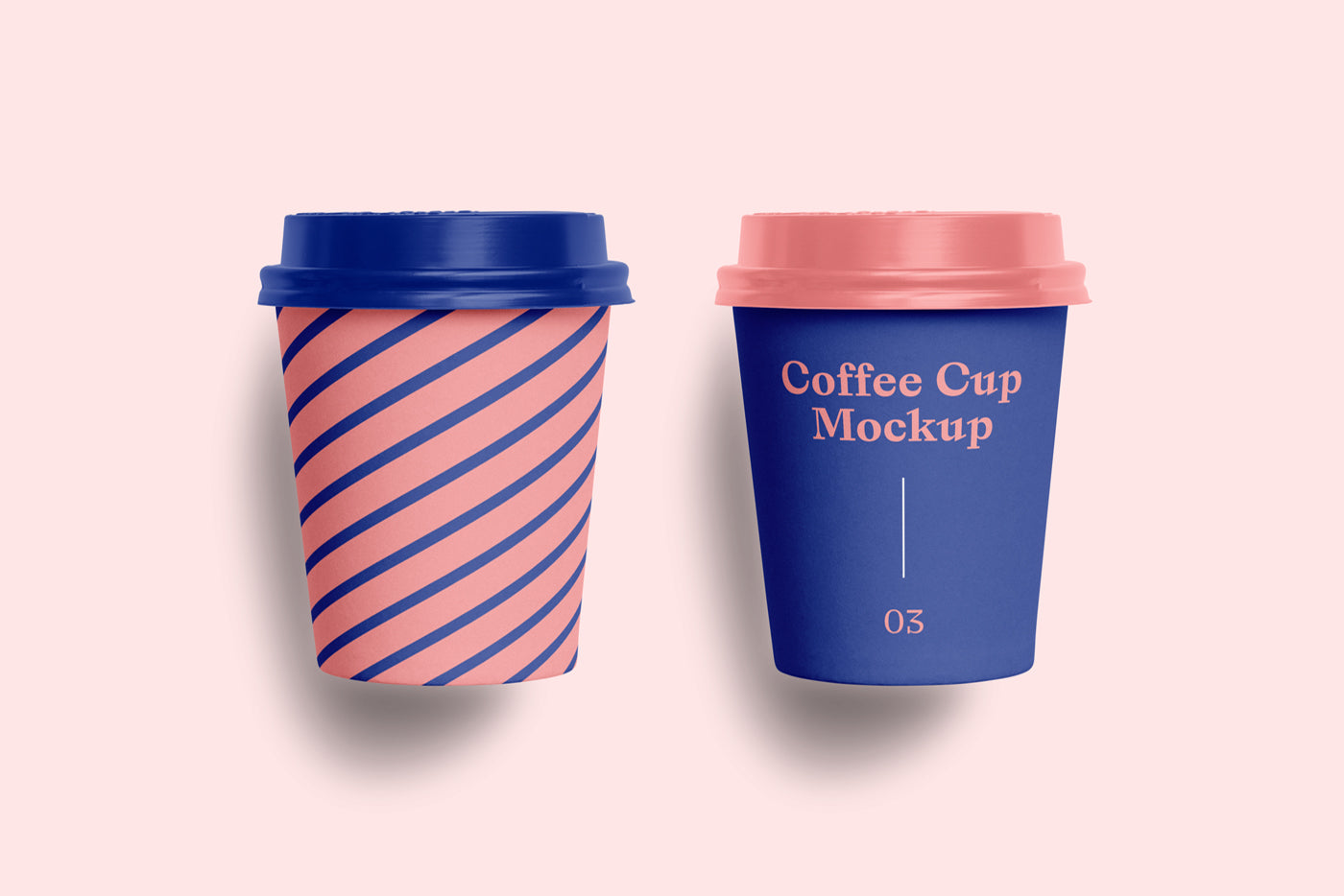 Paper Cups Mockup