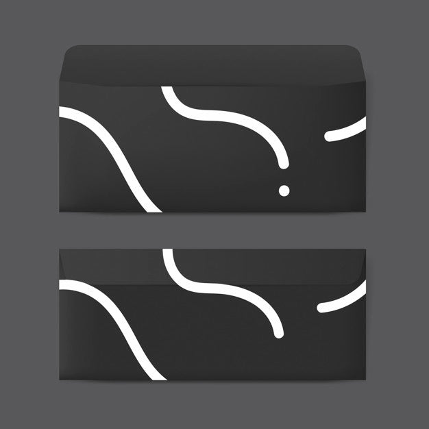 Paper Envelope Design Mockup Psd