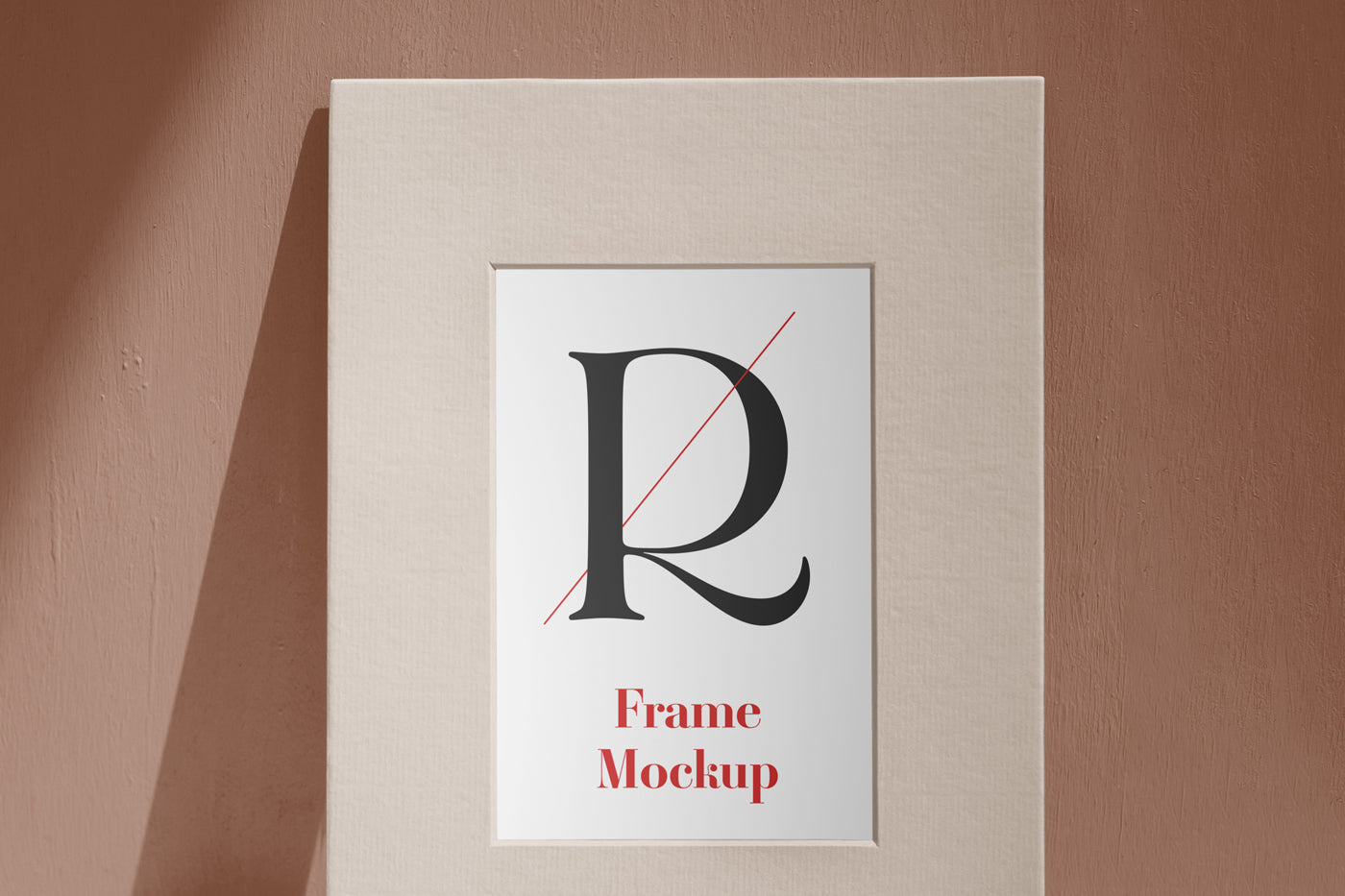Paper Frame Mockup
