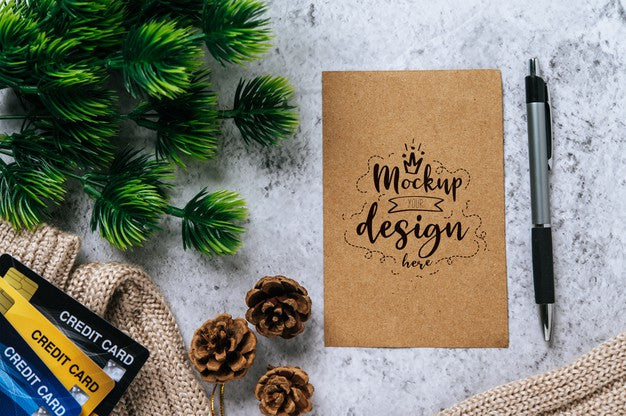Paper Greeting Card Psd Mockup Psd