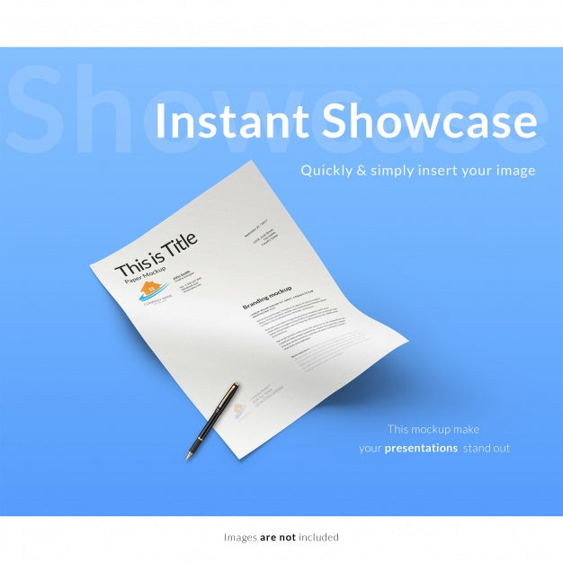 Paper Mock Up Psd