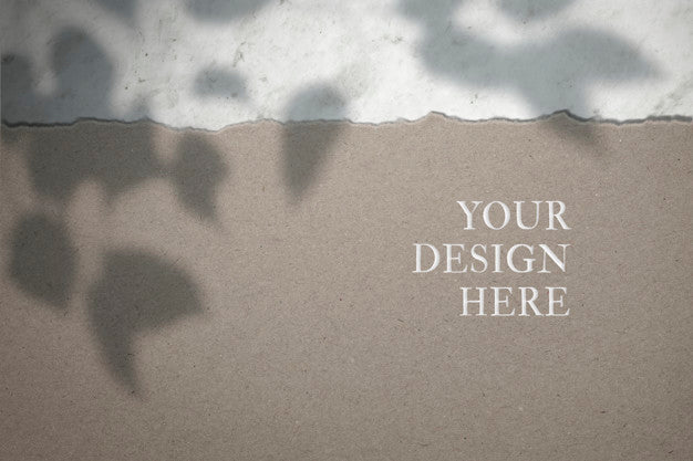 Paper Mockup Design Background Psd