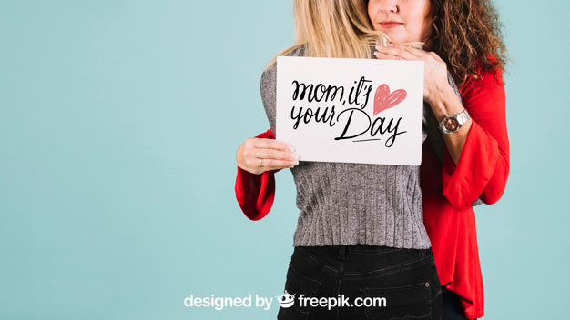 Paper Mockup For Mothers Day Psd