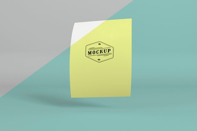 Paper Pop Concept Mock-Up Psd