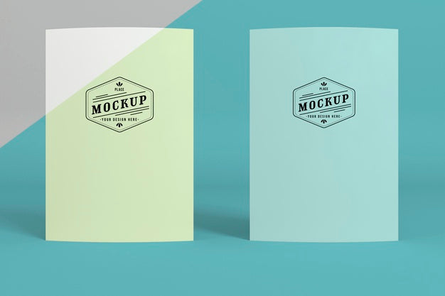 Paper Pop Concept Mock-Up Psd
