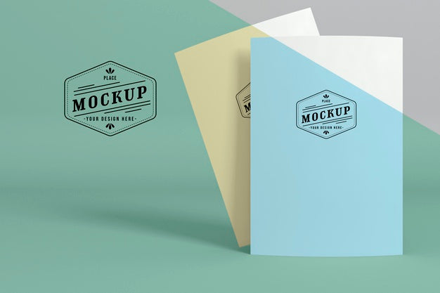 Paper Pop Concept Mock-Up Psd