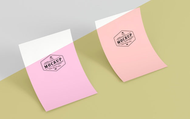 Paper Pop Concept Mock-Up Psd