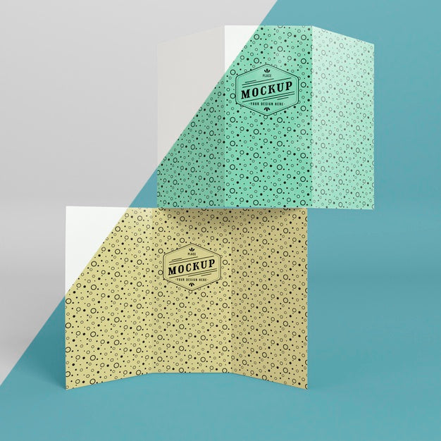 Paper Pop Concept Mock-Up Psd