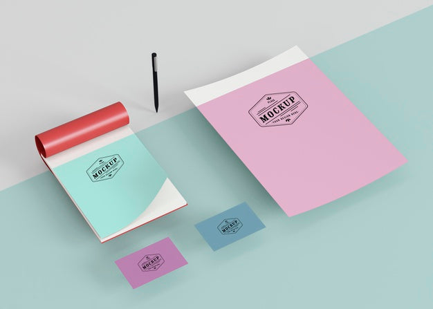 Paper Pop Concept Mock-Up Psd
