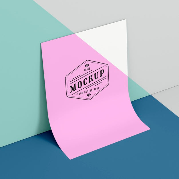 Paper Pop Concept Mock-Up Psd