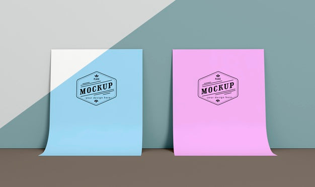 Paper Pop Concept Mock-Up Psd