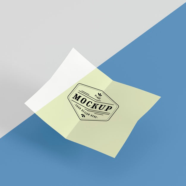 Paper Pop Concept Mock-Up Psd