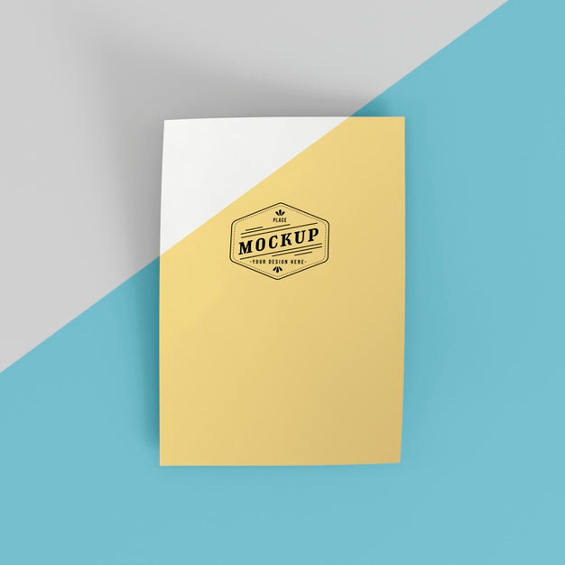 Paper Pop Concept Mock-Up Psd
