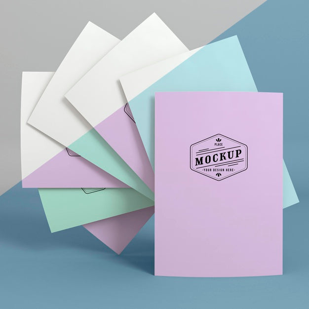 Paper Pop Concept Mock-Up Psd