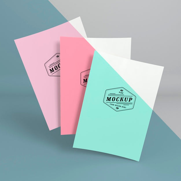 Paper Pop Concept Mock-Up Psd