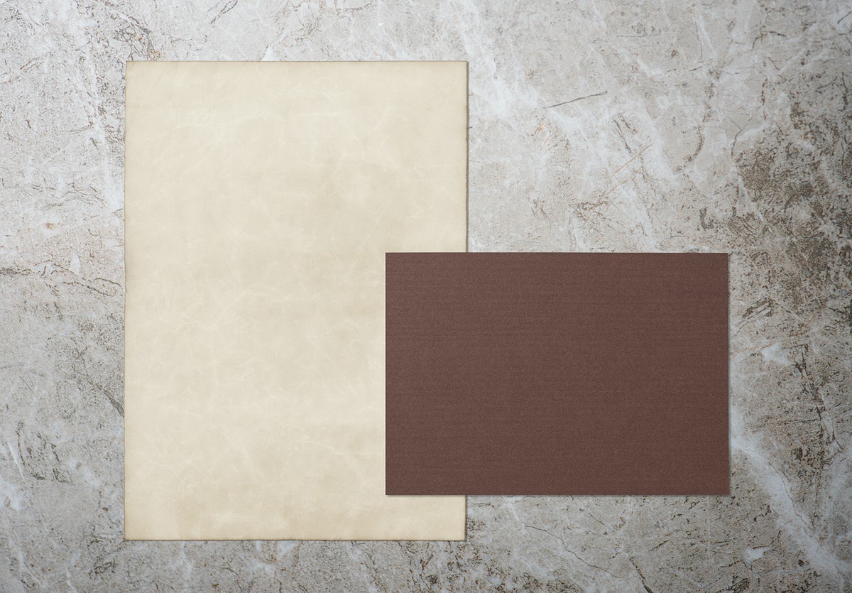 Paper Sets On A Marble Background