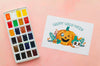 Paper Sheet With Halloween Concept Psd