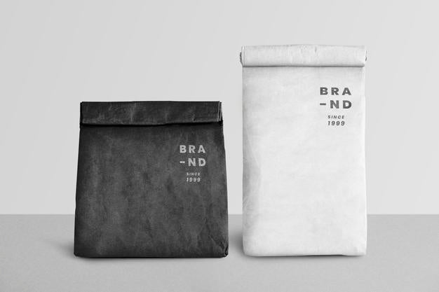 Paper Shopping Bags Mockup Psd