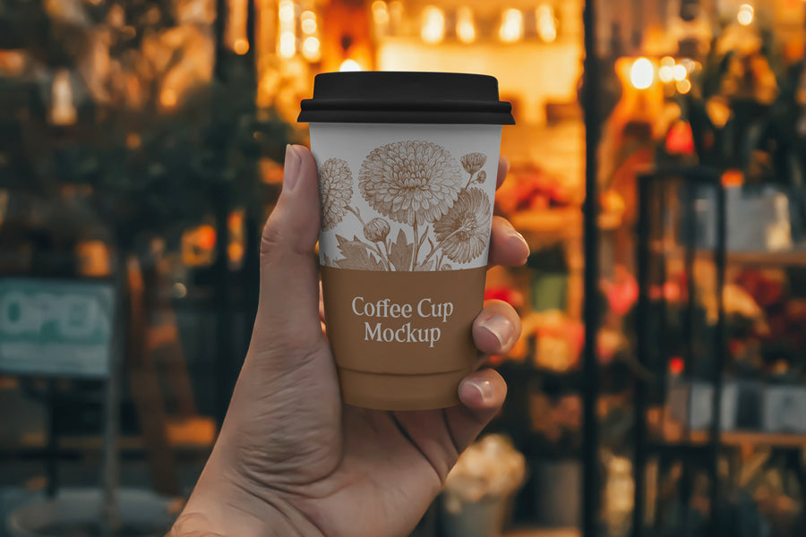 Paper Takeaway Cup Mockup