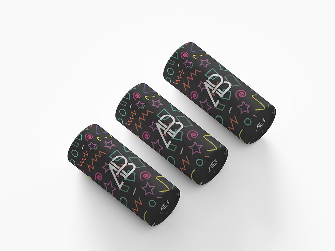Paper Tube Packaging Mockup Vol.2