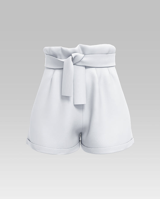 Paperbag Shorts Mockup