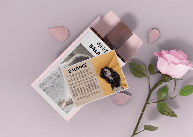 Parfume Bottle In Box With Description Psd