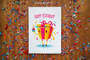 Party Composition With Paper And Confetti Psd