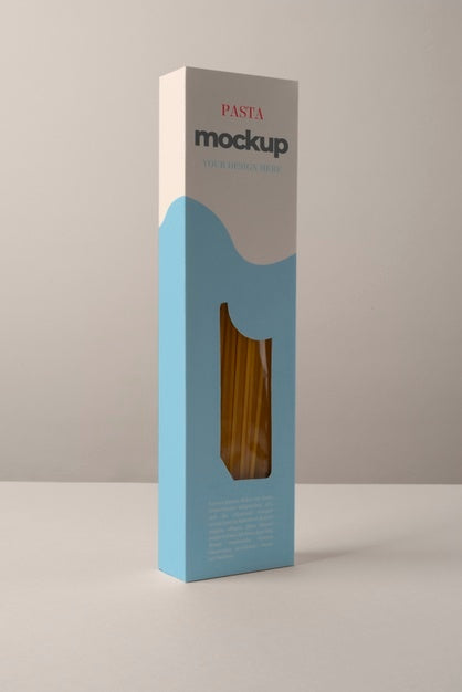 Pasta Packaging Mockup Design Psd