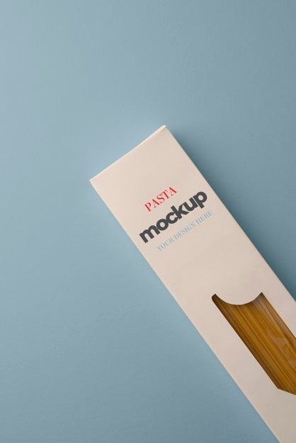 Pasta Packaging Mockup Design Psd