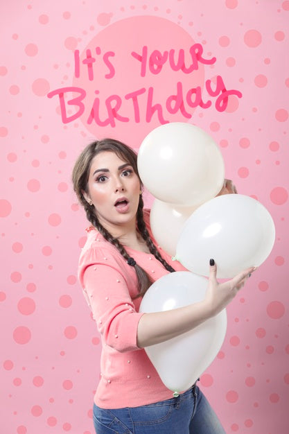 Pastel Spring Concept Mock-Up Psd