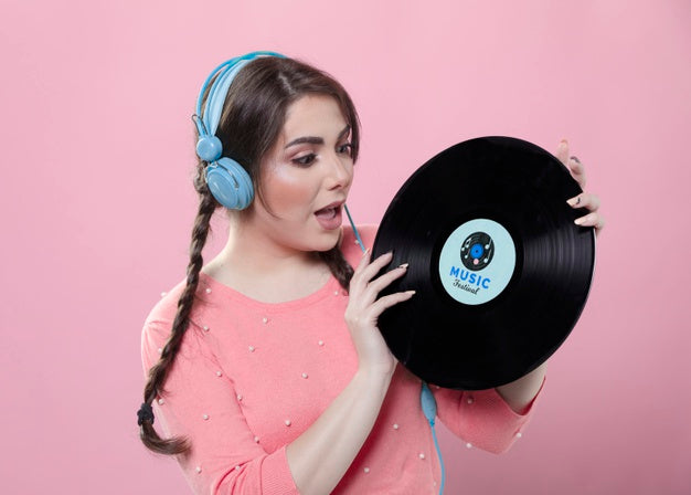 Pastel Spring Concept Mock-Up Psd