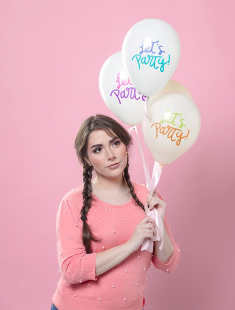 Pastel Spring Concept Mock-Up Psd