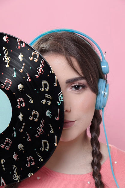 Pastel Spring Concept Mock-Up Psd