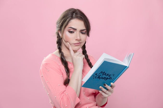 Pastel Spring Concept Mock-Up Psd