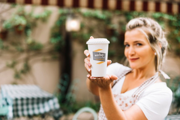 Pastry Shop Concept Mock-Up Psd