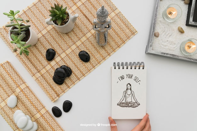 Peaceful Meditation Composition Psd