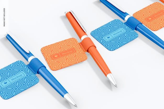 Pen Loops Mockup Psd