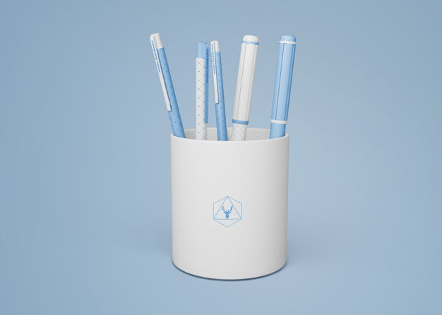 Pen Mockup For Merchandising Psd
